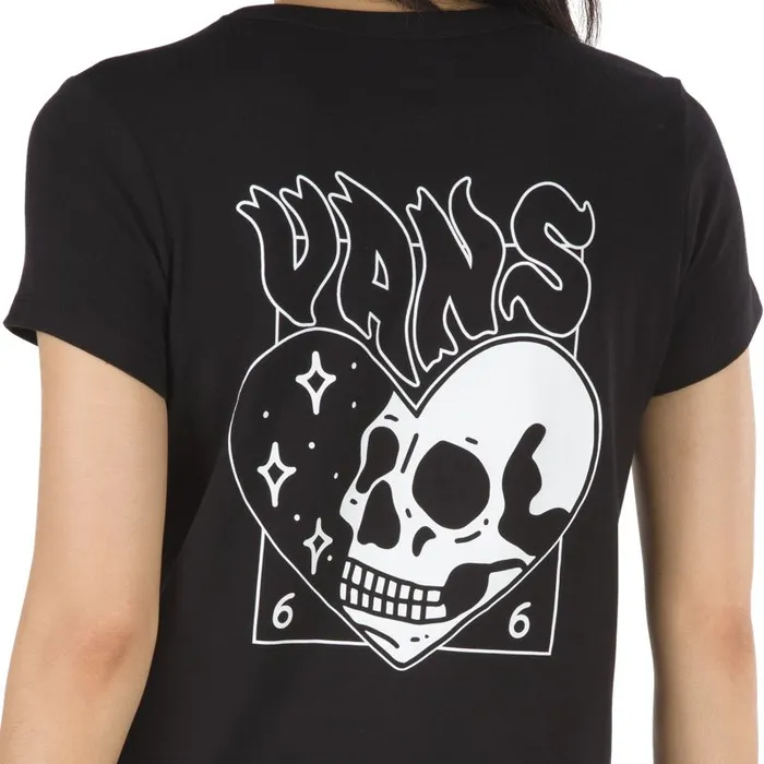Vans TShirts and Tanks Womens Lomina Baby Tee Black Vans TShirts and Tanks Womens Lomina Baby Tee Black