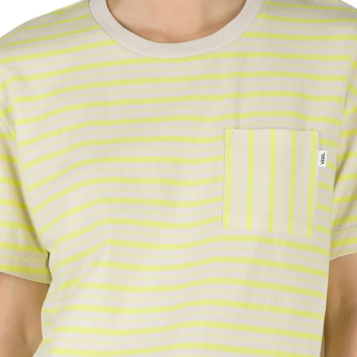 Vans TShirts and Tanks Womens Mini Check Top Lemon Tonic Vans TShirts and Tanks Womens Mini Check Top Lemon Tonic