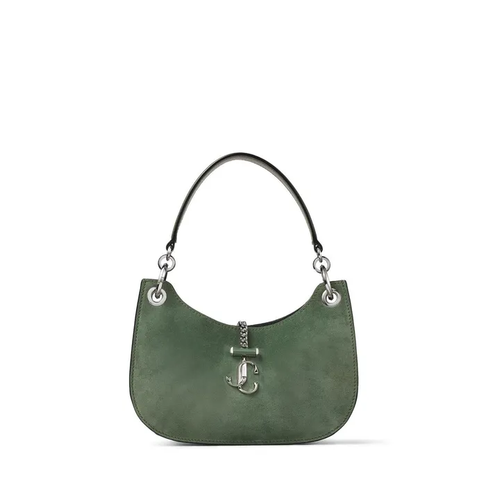 Varenne HoboS Cactus Suede And Smooth Calf Leather Hobo Handbag Cactuscactus Women JIMMY CHOO Totes and Hobo Bags Varenne HoboS Cactus Suede And Smooth Calf Leather Hobo Handbag Cactuscactus Women JIMMY CHOO Totes and Hobo Bags