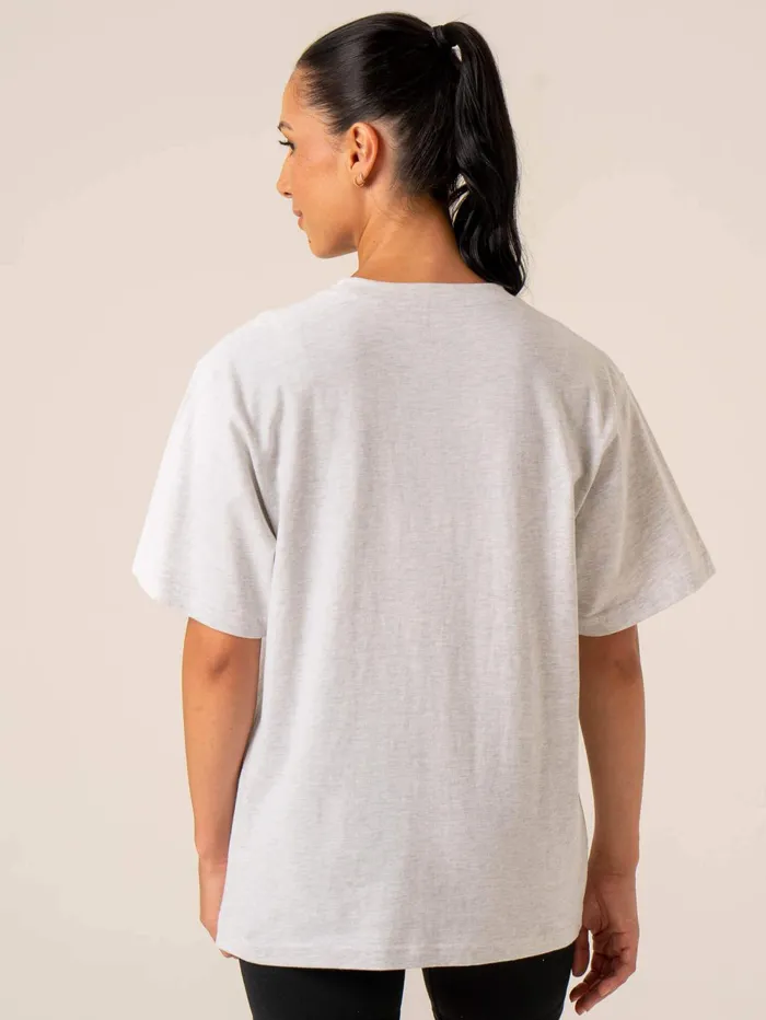 Wellness TShirt 8211 Snow Marl Women Ryderwear TShirts