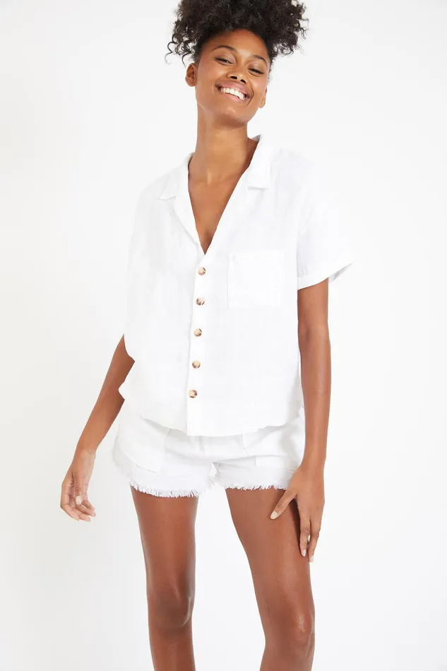 White Short And Top Suit TAYLOR and DOUGLAS HAWSTON White Women Banana Moon Tops and Tshirts White Short And Top Suit TAYLOR and DOUGLAS HAWSTON White Women Banana Moon Tops and Tshirts