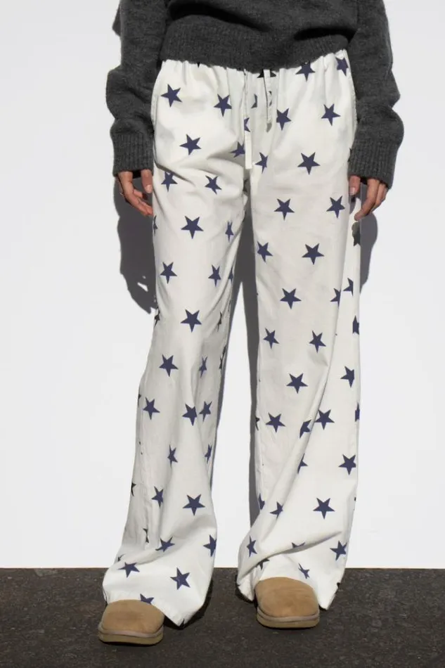 WideLeg Pants With Coulisse Women Subdued Pants