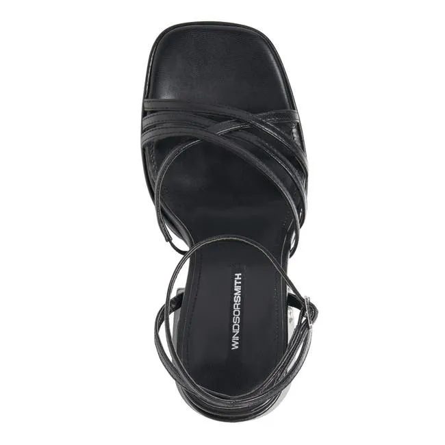 Women Afterparty Black Platform Heels Windsor Smith Platforms