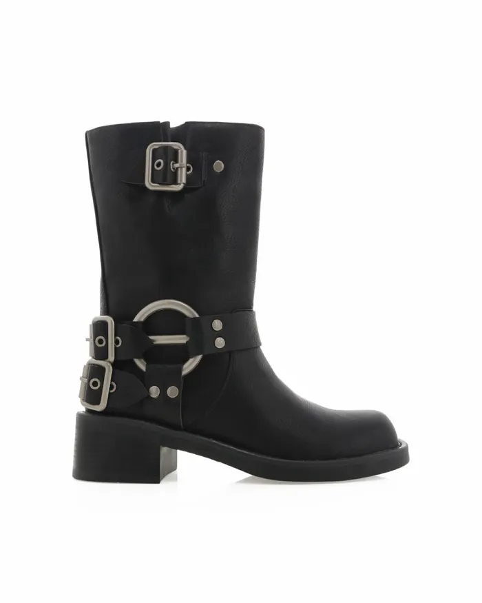 Women Ankle Boots Billini OAKLEE 8211 BLACK