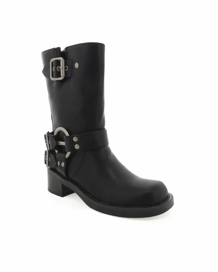 Women Ankle Boots Billini OAKLEE 8211 BLACK