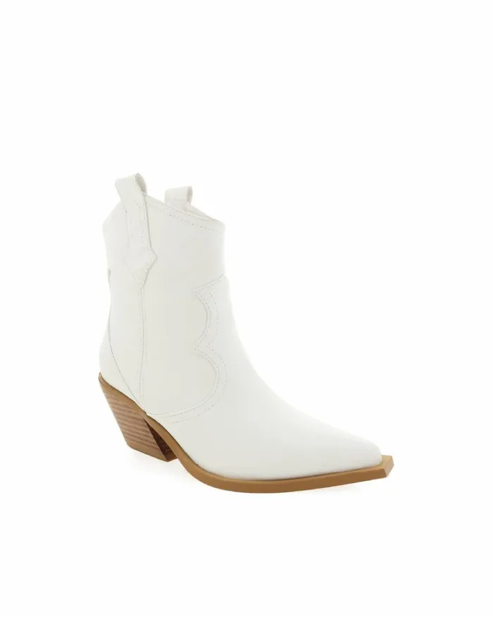 Women Ankle Boots Billini ULIRA 8211 WHITE