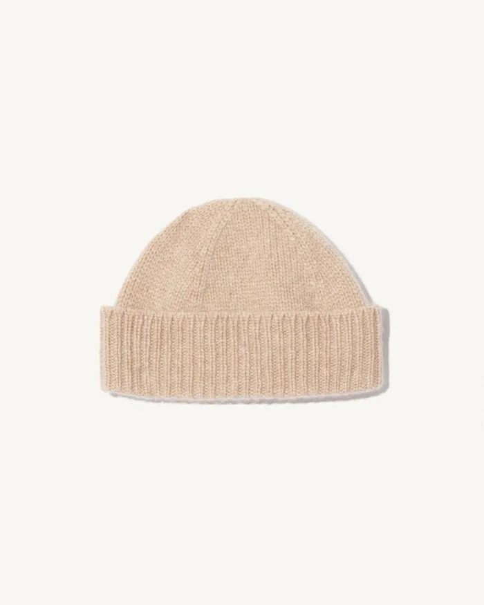 Women Belts and Accessories Nili Lotan CAMARI CASHMERE HAT Black