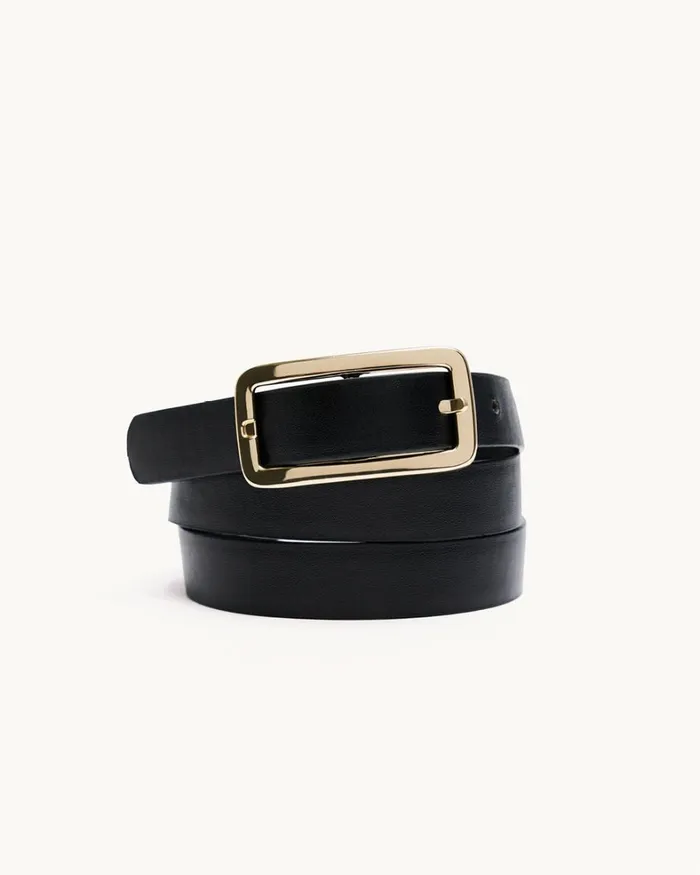 Women Belts Billini ADA BELT 8211 BLACKGOLDBELTS