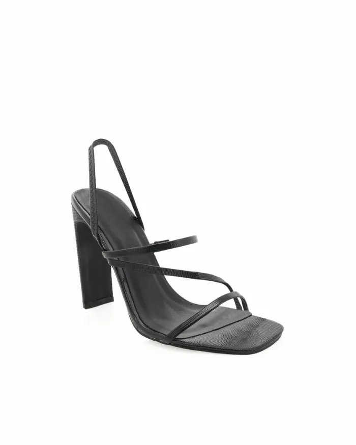 Women Block Heels Billini DIAZ WIDE FIT 8211 BLACK SCALE