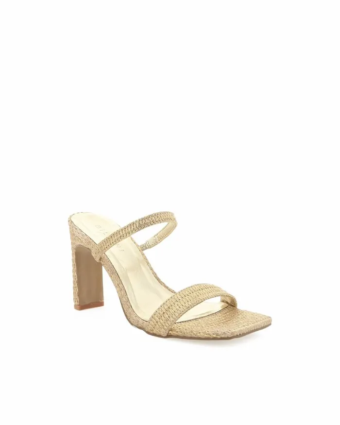 Women Block Heels Billini HOLLYN 8211 GOLD RAFFIA 8211 Heels 8211 BILLINI USA