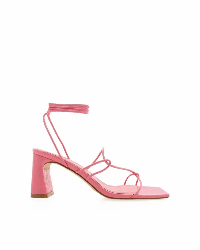 Women Block Heels Billini MANDY 8211 CORAL SCALE