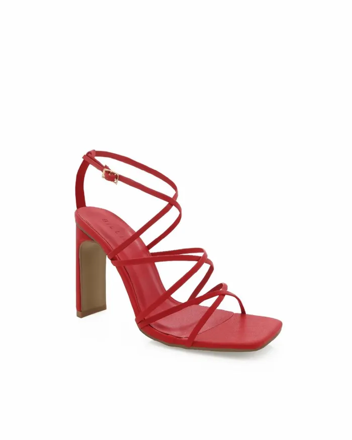 Women Block Heels Billini TABBY 8211 CHERRY