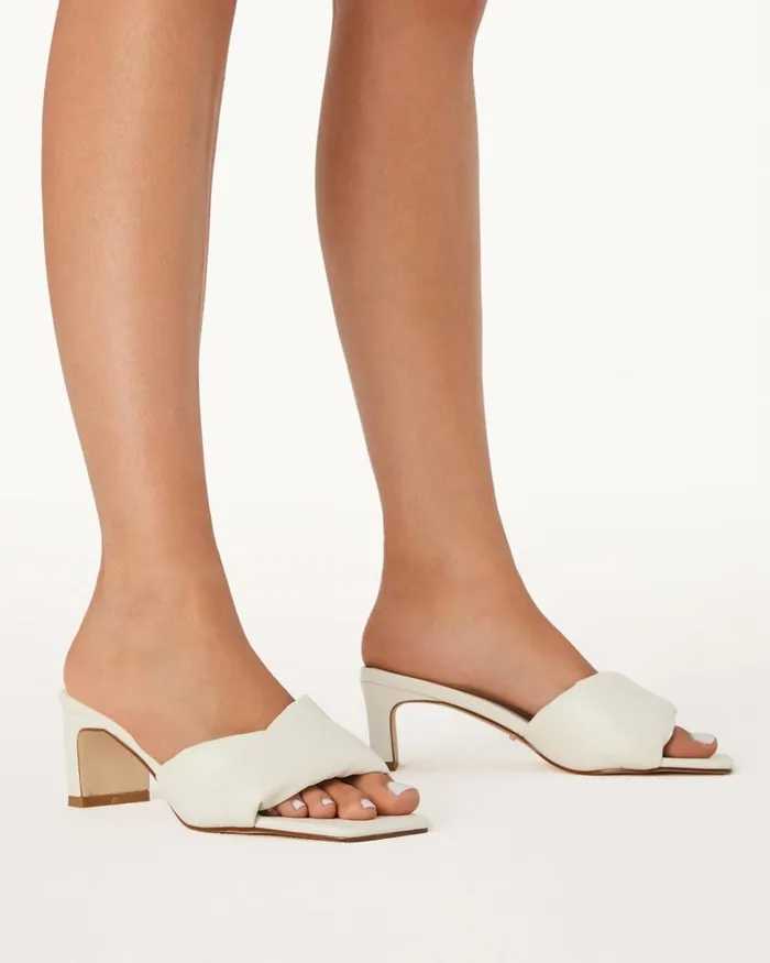 Women Block Heels Billini TAYA 8211 BONE