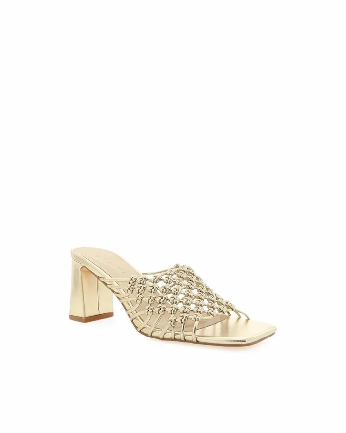Women Block Heels Billini XIMENEZ 8211 GOLD METALLIC 8211 Heels 8211 BILLINI USA