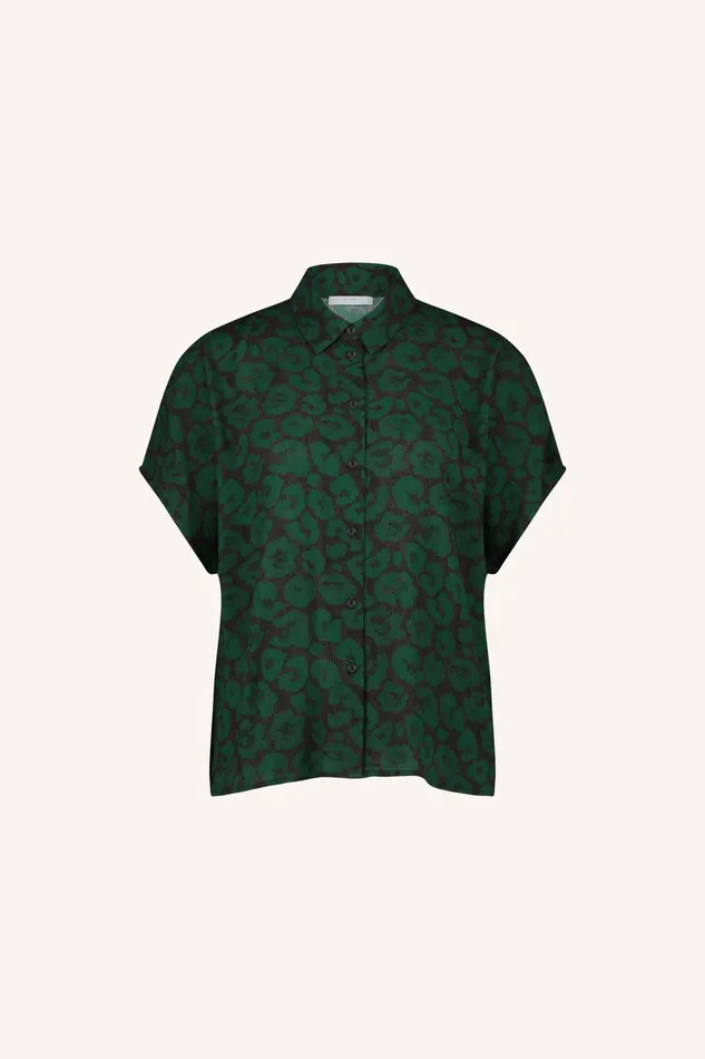 Women Blouses Bybar Karly Spotted Blouse Spotted Print Women Blouses Bybar Karly Spotted Blouse Spotted Print