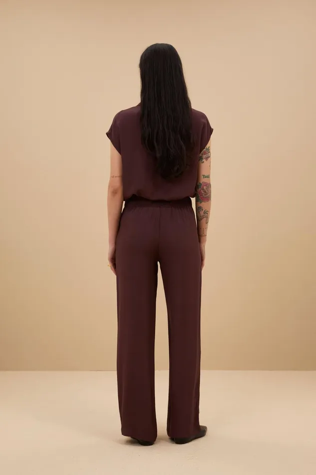 Women Blouses Bybar Kiek Viscose Top Pecan Women Blouses Bybar Kiek Viscose Top Pecan