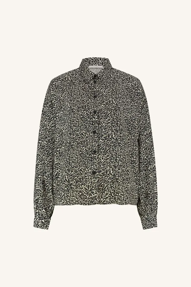 Women Blouses Bybar Lykke Calm Flower Blouse Calm Flower Print