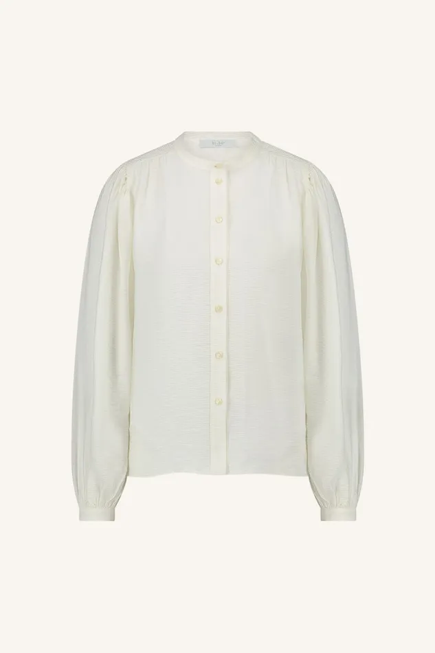 Women Blouses Bybar Olan Blouse Off White Women Blouses Bybar Olan Blouse Off White