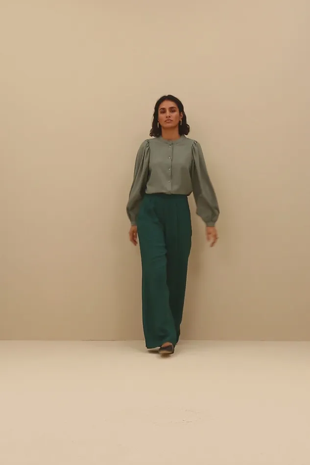 Women Blouses Bybar Rikki Small Check Blouse Small Check