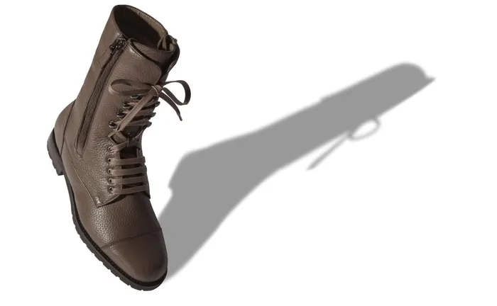 Women Boots Manolo Blahnik CAMPCHA SHEARLING Light Brown Deer Leather LaceUp Boots Women Boots Manolo Blahnik CAMPCHA SHEARLING Light Brown Deer Leather LaceUp Boots