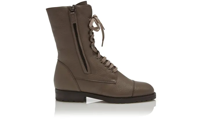Women Boots Manolo Blahnik CAMPCHA SHEARLING Light Brown Deer Leather LaceUp Boots Women Boots Manolo Blahnik CAMPCHA SHEARLING Light Brown Deer Leather LaceUp Boots