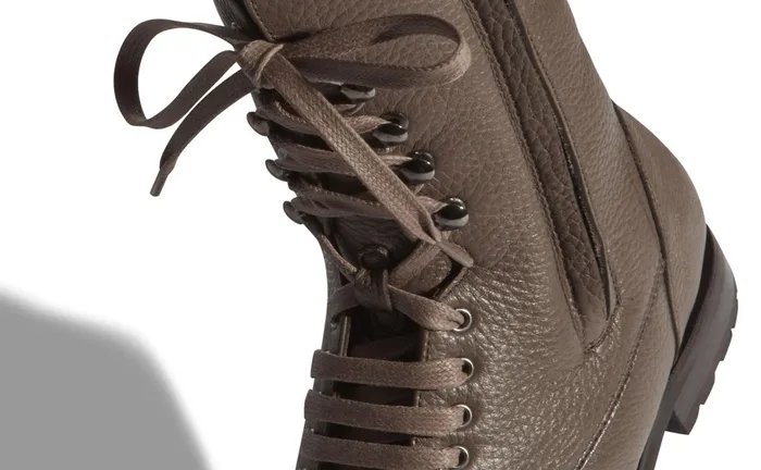 Women Boots Manolo Blahnik CAMPCHA SHEARLING Light Brown Deer Leather LaceUp Boots Women Boots Manolo Blahnik CAMPCHA SHEARLING Light Brown Deer Leather LaceUp Boots