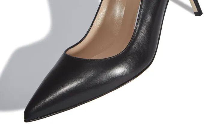 Women Business Manolo Blahnik BB CALF 70 Black Calf Leather Pointed Toe Pumps Women Business Manolo Blahnik BB CALF 70 Black Calf Leather Pointed Toe Pumps