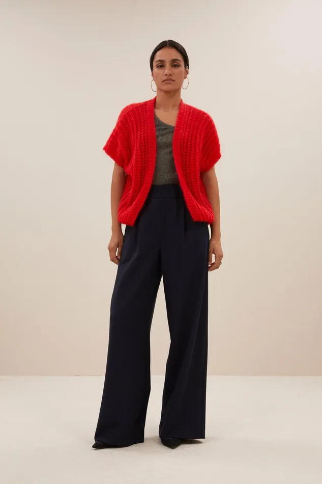 Women Cardigans Bybar Anna Cardigan Lipstick