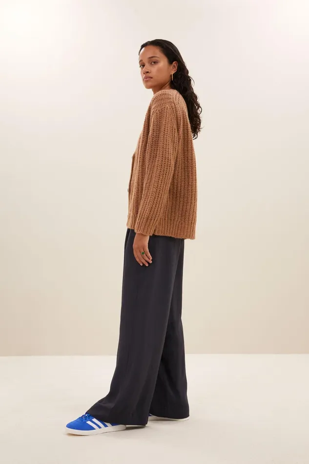Women Cardigans Bybar Bobbi Cardigan Camel