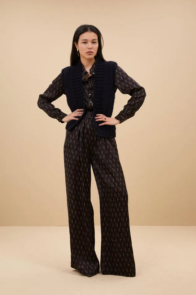 Women Cardigans Bybar Levi Gilet Midnight