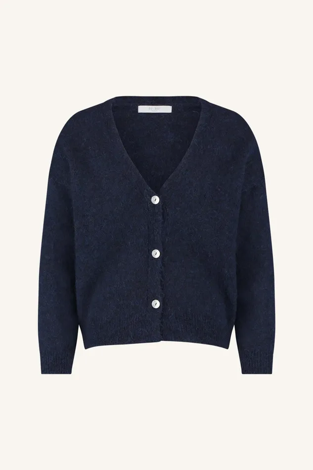 Women Cardigans Bybar Liv Cardigan Midnight