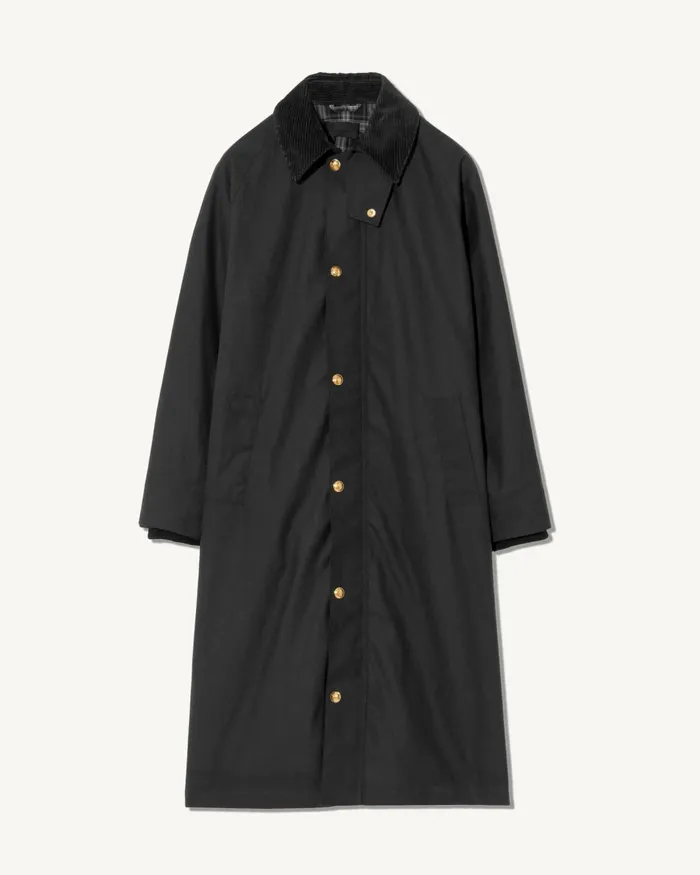 Women Coats and Outerwear Nili Lotan ROMUALD COAT Black