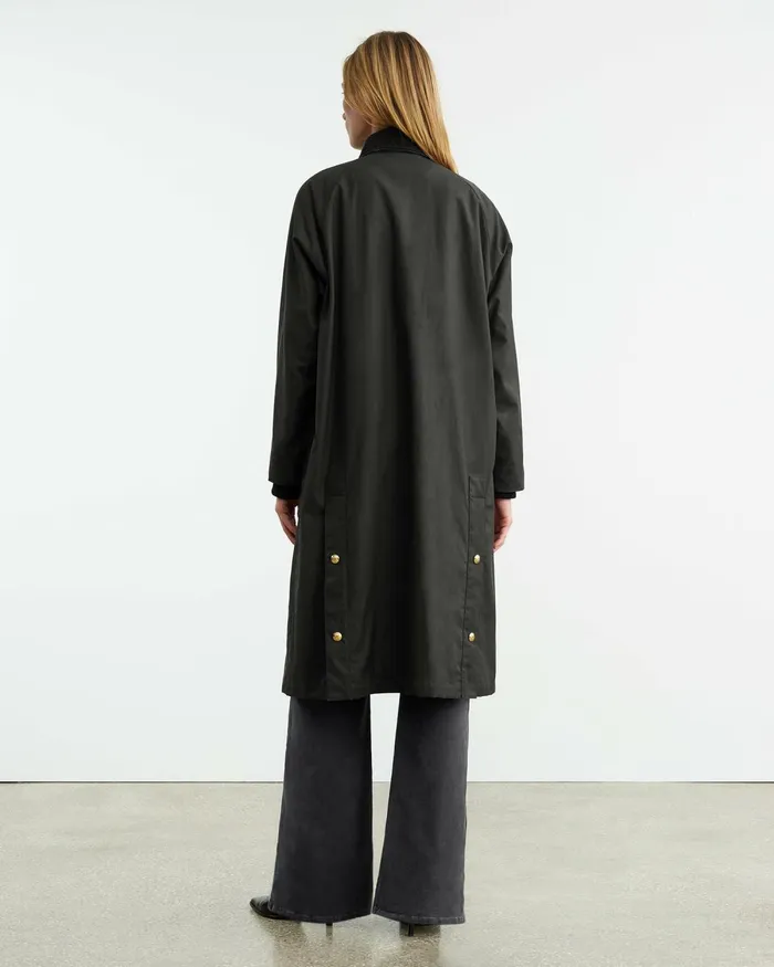 Women Coats and Outerwear Nili Lotan ROMUALD COAT Black
