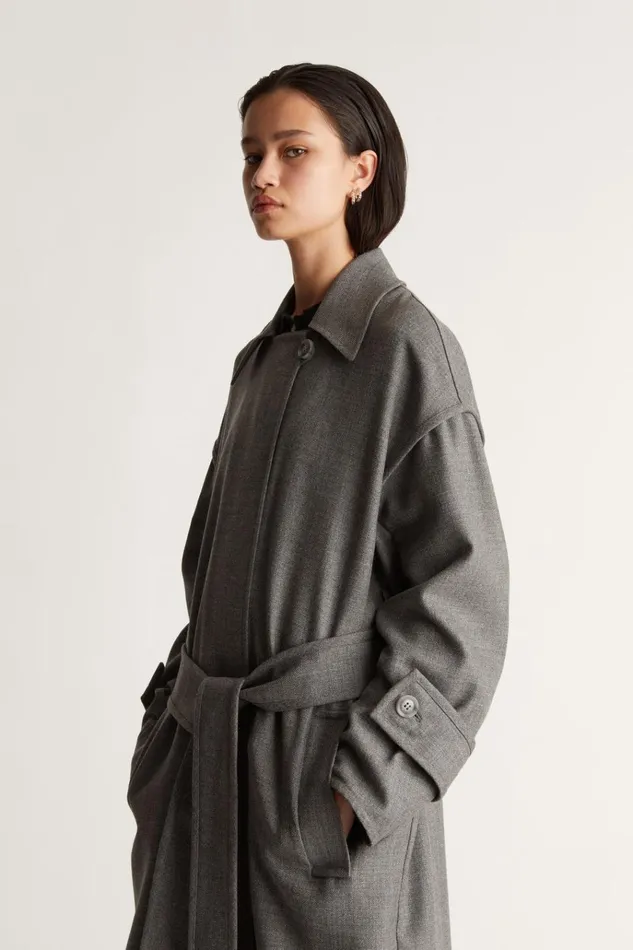 Women Coats And Jackets Lee Mathews Newman Coat Grey