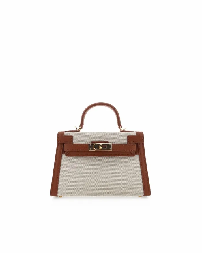 Women Cross Body Bags Billini HARIETTE HANDLE BAG 8211 NATURAL LINENTAN