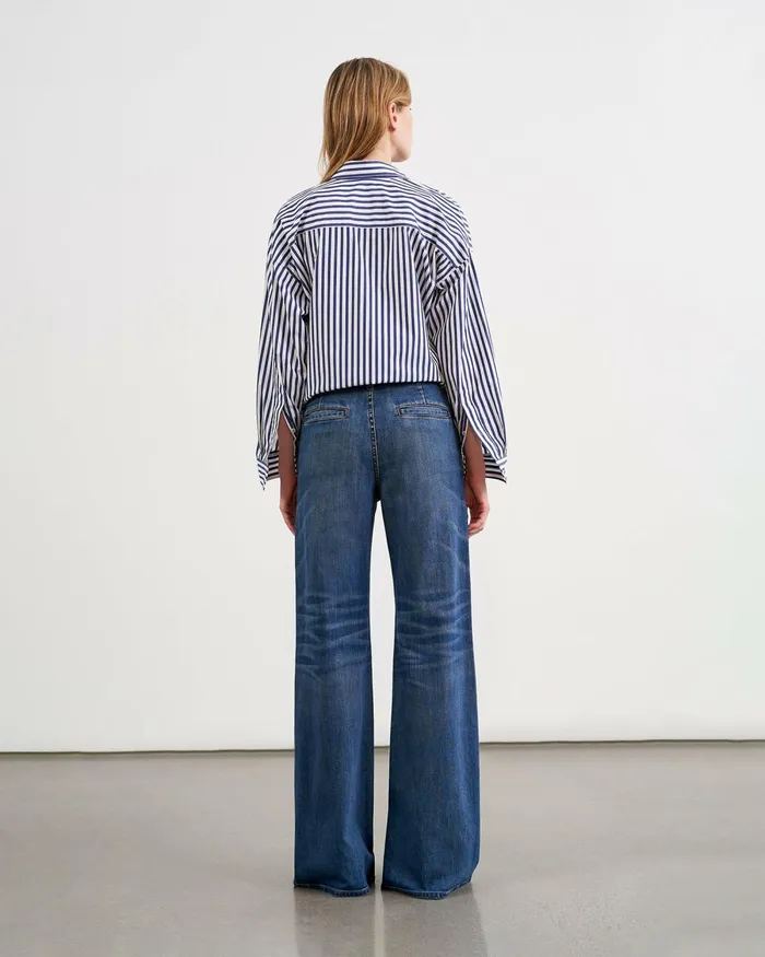 Women Denim Nili Lotan ANNA JEAN Classic Wash