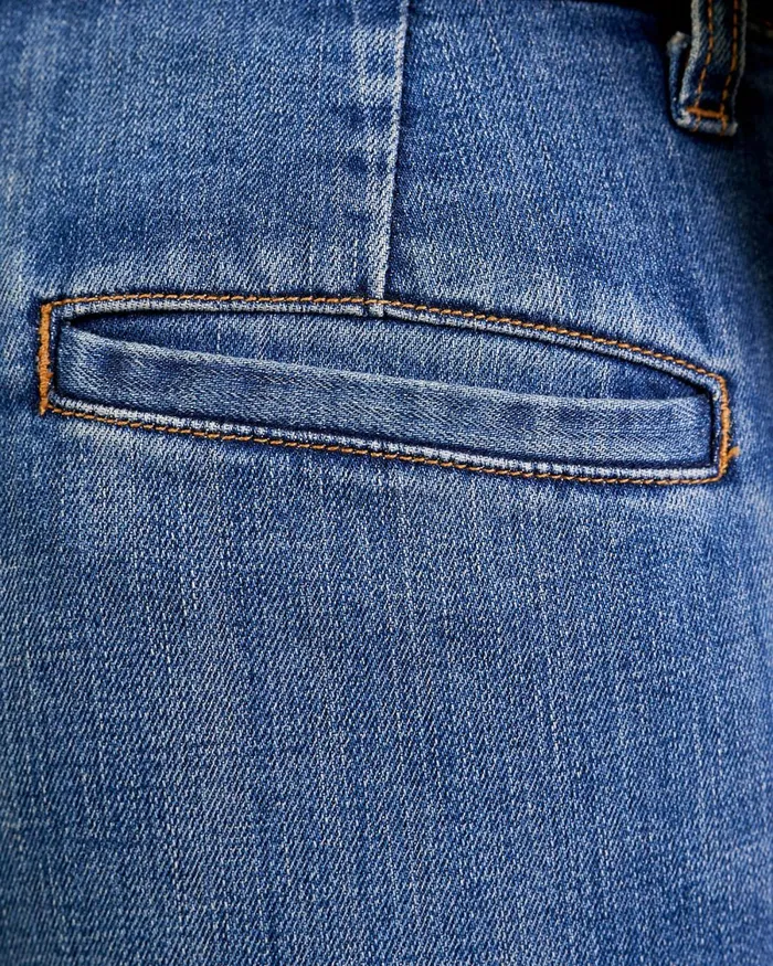 Women Denim Nili Lotan ANNA JEAN Classic Wash