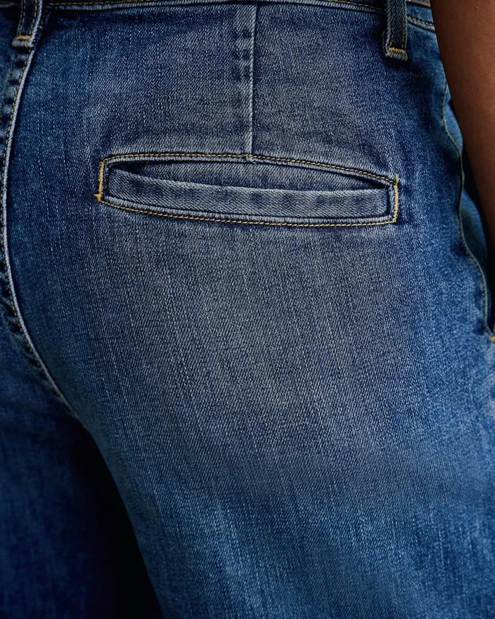 Women Denim Nili Lotan ANNA JEAN Classic Wash