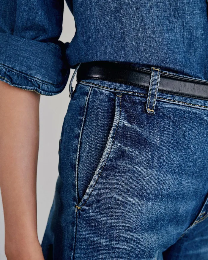 Women Denim Nili Lotan ANNA JEAN Classic Wash