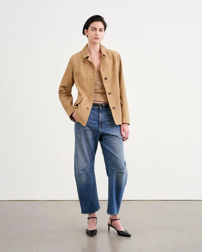 Women Denim Nili Lotan EMERSON JEAN Classic Wash