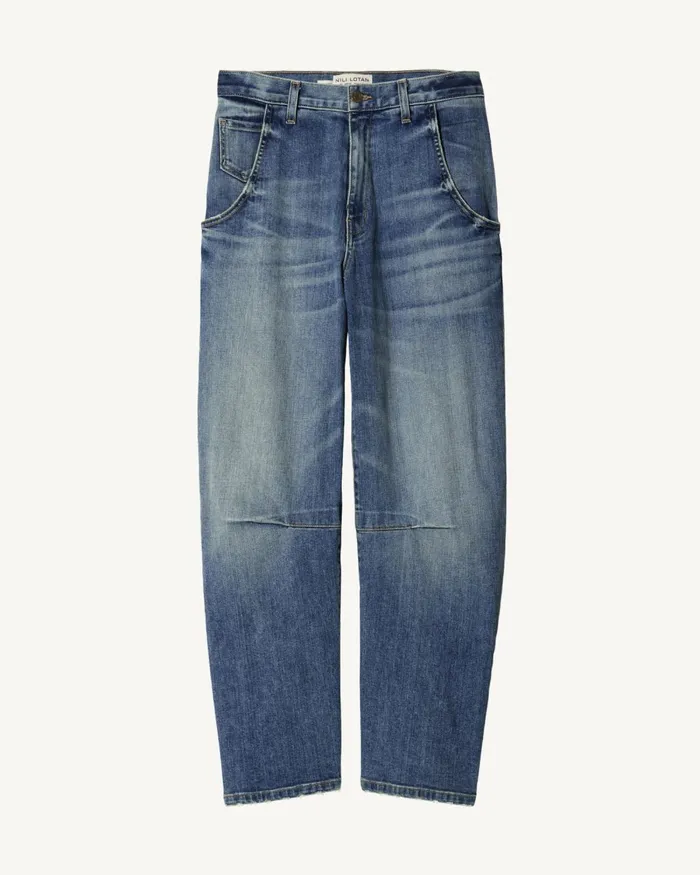 Women Denim Nili Lotan EMERSON JEAN Classic Wash