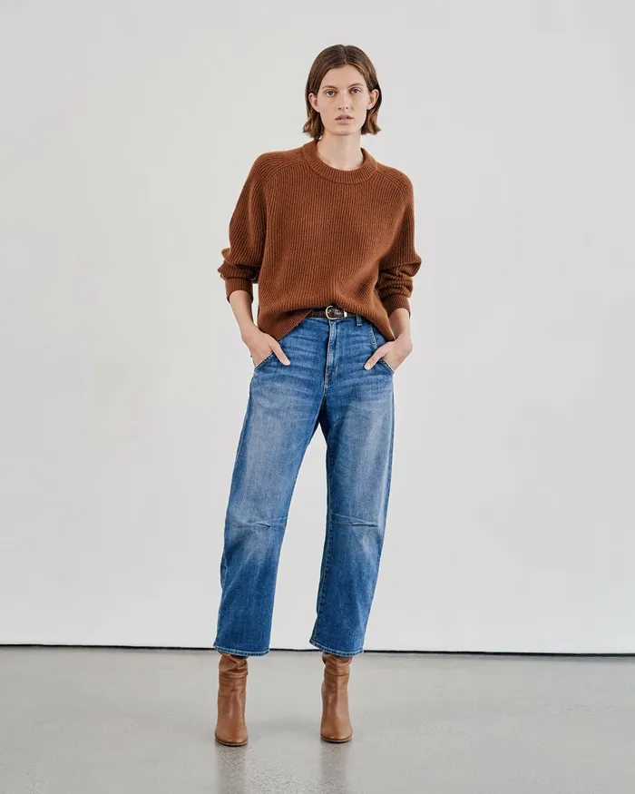 Women Denim Nili Lotan EMERSON JEAN Classic Wash