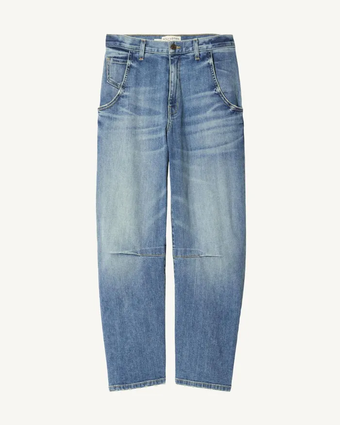 Women Denim Nili Lotan EMERSON JEAN Classic Wash