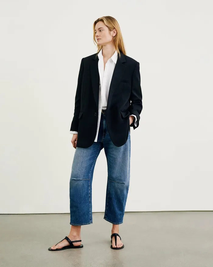 Women Denim Nili Lotan EMERSON JEAN Classic Wash
