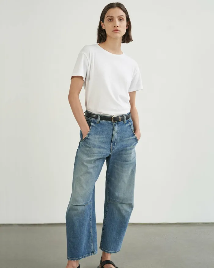 Women Denim Nili Lotan EMERSON JEAN Classic Wash