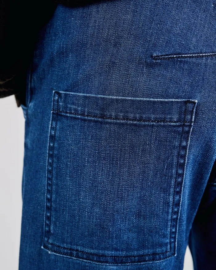 Women Denim Nili Lotan EMERSON JEAN Classic Wash