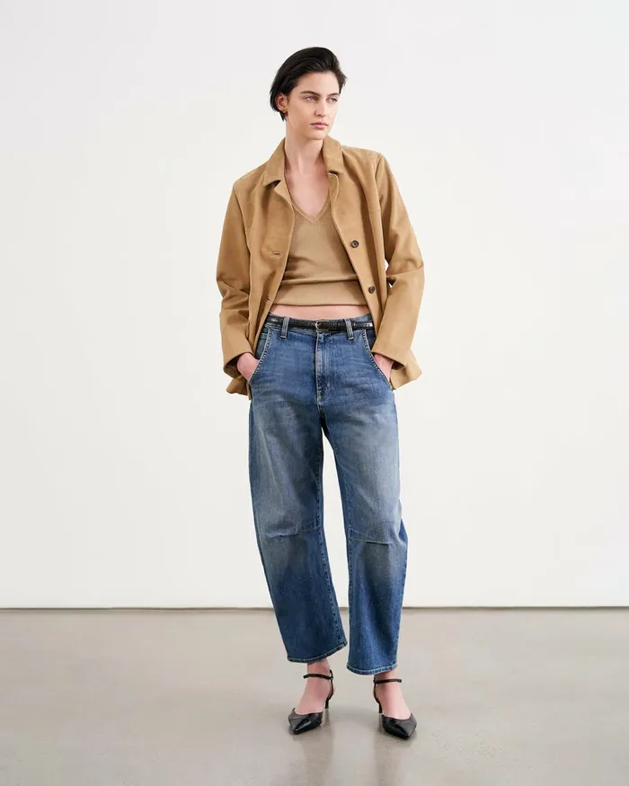 Women Denim Nili Lotan EMERSON JEAN Classic Wash