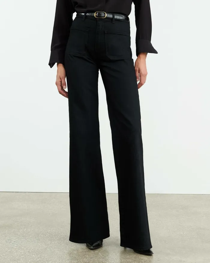 Women Denim Nili Lotan FLORENCE JEAN Black