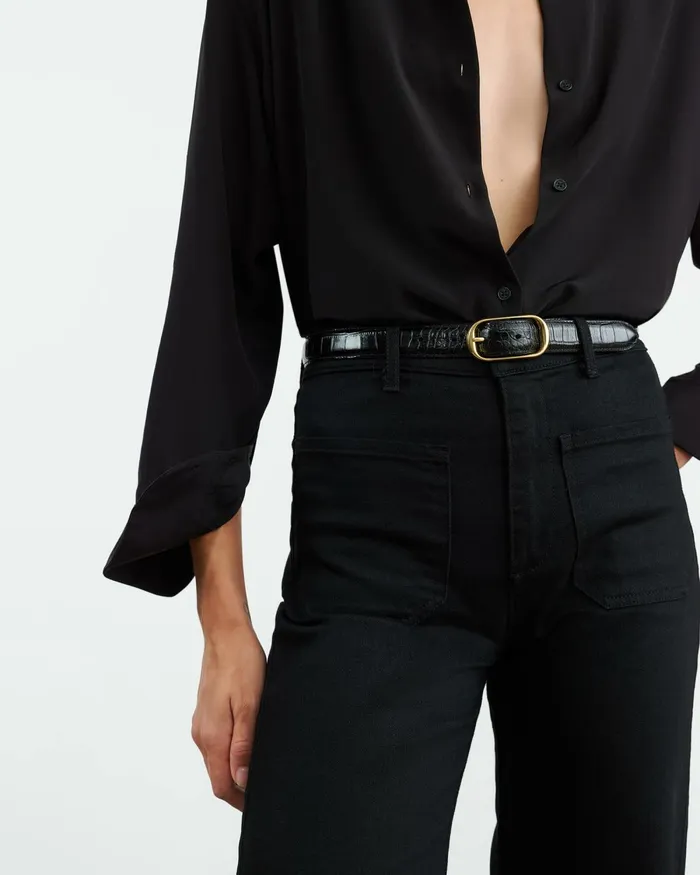 Women Denim Nili Lotan FLORENCE JEAN Black