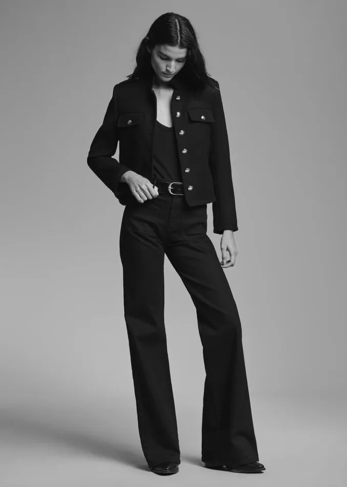 Women Denim Nili Lotan FLORENCE JEAN Black